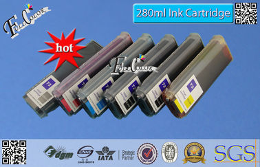 BK C M Y GY MK Colored Compatible HP Desginjet Pinter HP72 Ink Cartridge With Ink