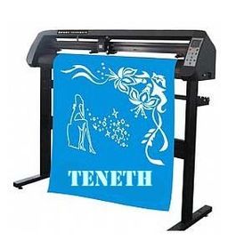TENETH 2 Feet Servo Motor Laser Cutting Plotter , Reflective Film and Vinyl Plotter Cutter