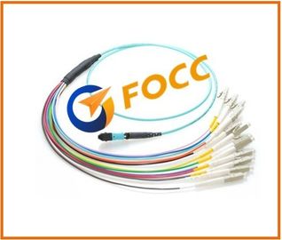 Optical OM4 LC-LC Multimode Fiber Optic Cable Patch Cord MTP MPO for Computer