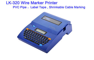 Small Tube Wire Marker Printer Data Commercial Low Consumption Cable Marking Machine