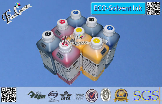 6 Color 1000ml Bottle Pigment Based  Eco-solvent Ink For Epson Stylus Photo 1400 Printer OEM