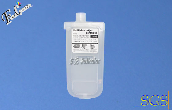 PFI 704 Wide Format Canon iPF 8300 8310 Printer Empty Refillable Ink Tank 700ml 8 Colors