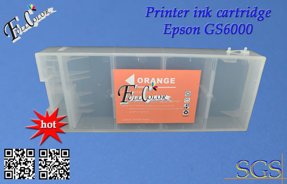 8Color 1800ML GS6000 Refillable Cartridge For Epson Wide Format Inkjet Plotter