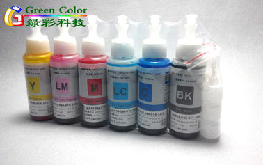 200ml 500ml canon Dye ink for epson L100/L101 with black yellow color never clog